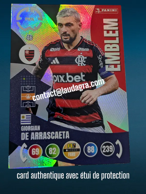 [PANCLUBWC_46] 46- Giorgian de Arracaeta - Emblem  CR Flamengo