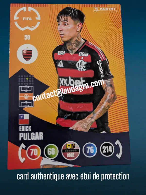 [PANCLUBWC_50] 50- Erick Pulgar  CR Flamengo