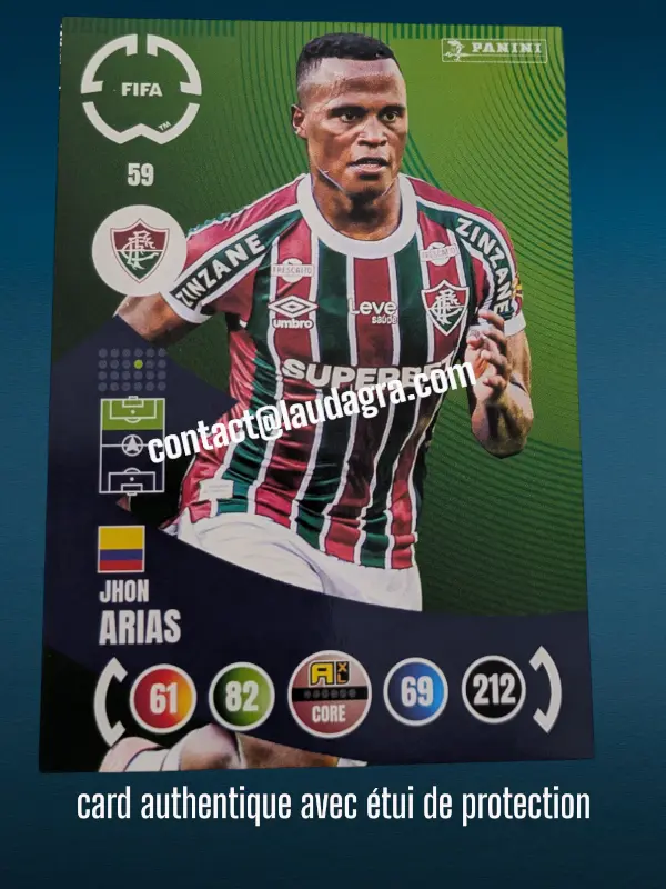 [PANCLUBWC_59] 59- Jhon Arias  Fluminense FC