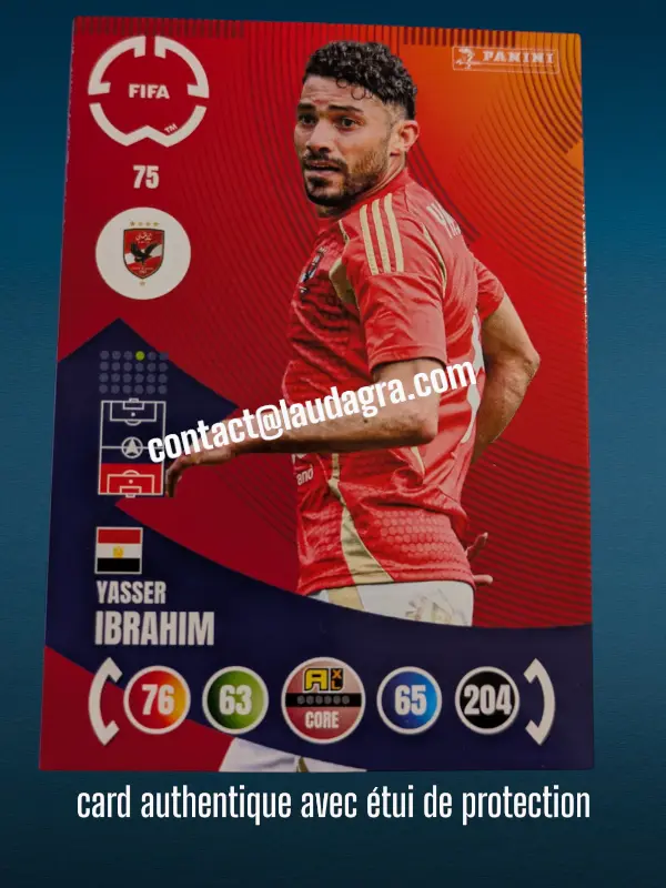 [PANCLUBWC_75] 75- Yasser Ibrahim  Al-Ahly de Egipto