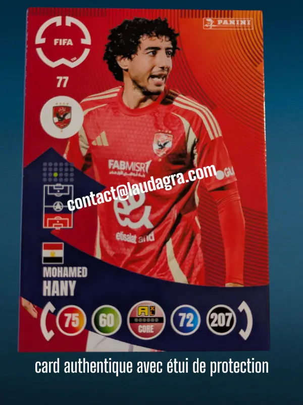 [PANCLUBWC_77] 77- Mohamed Hany  Al-Ahly de Egipto