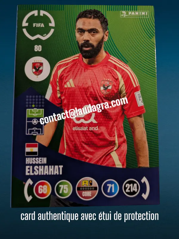 [PANCLUBWC_80] 80- Hussein Elshahat  Al-Ahly de Egipto