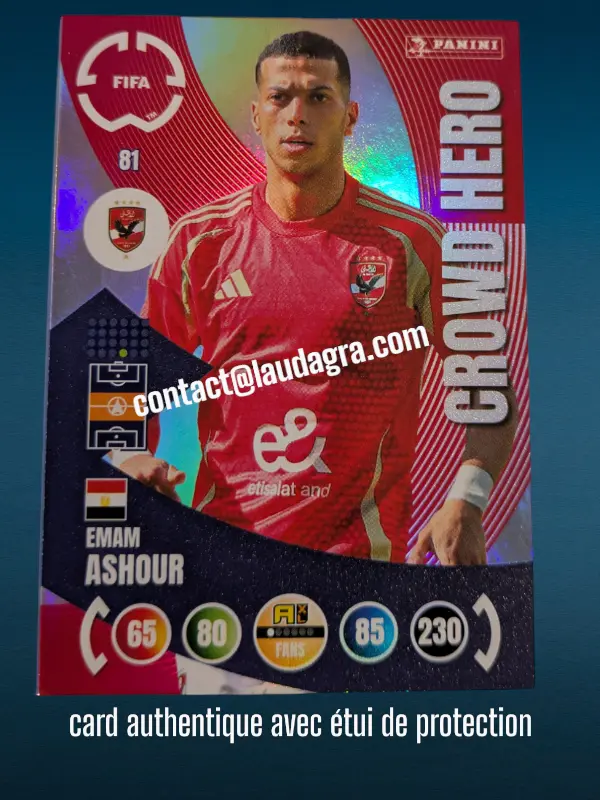 [PANCLUBWC_81] 81- Eman Ashour - Crowd Hero  Al-Ahly de Egipto
