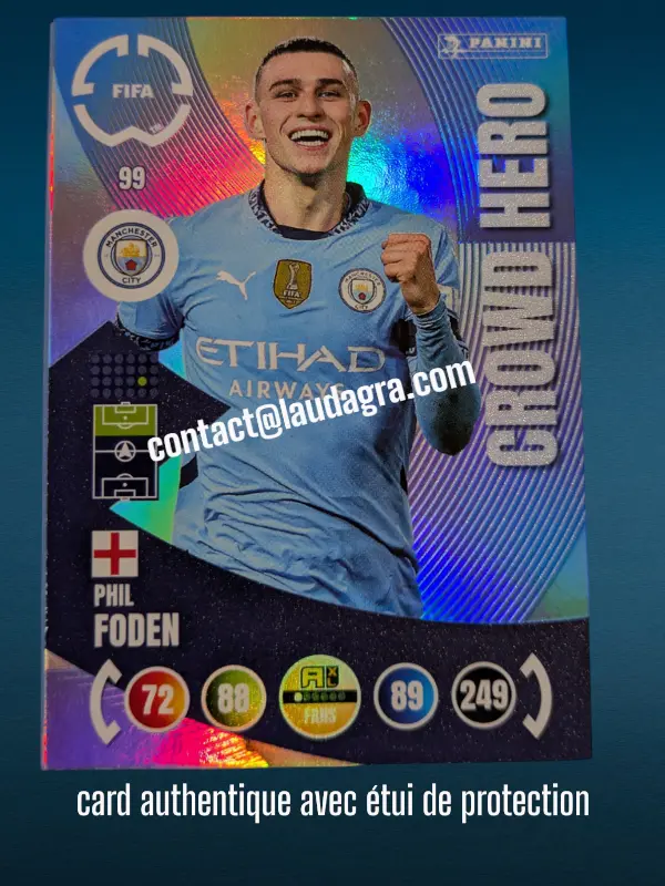 [PANCLUBWC_99] 99- Phil Foden - Crowd Hero  Manchester City
