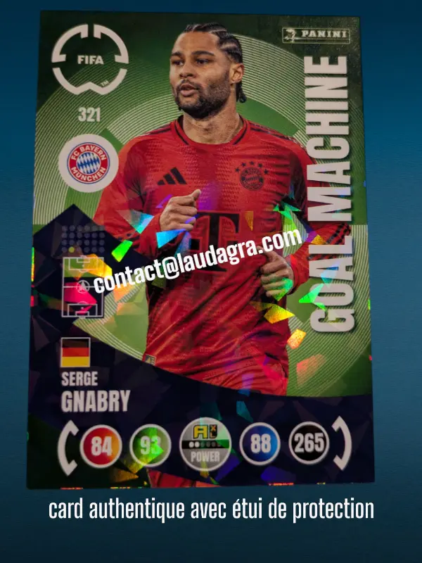 [PANCLUBWC_321] 321- Serge Gnabry - Bayern Munich