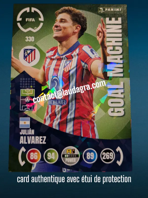 [PANCLUBWC_330] 330- Julián Álvarez - atlético Madrid