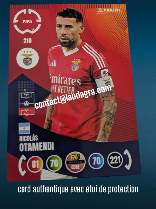 210- Nicolás Otamendi  SL Benfica