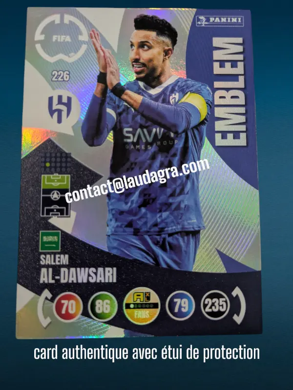 226- Salem Al-Dawsari - Emblem  Al-Hilal SFC