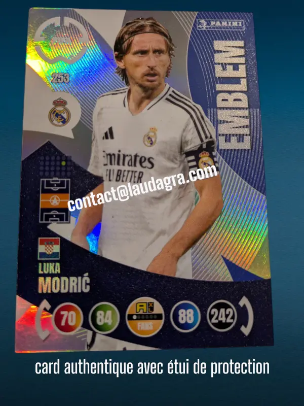 [PANCLUBWC_253] 253- Luka Modric - Emblem  Real Madrid