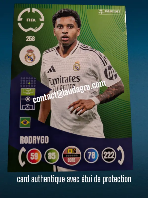 [PANCLUBWC_258] 258- Rodrygo  Real Madrid