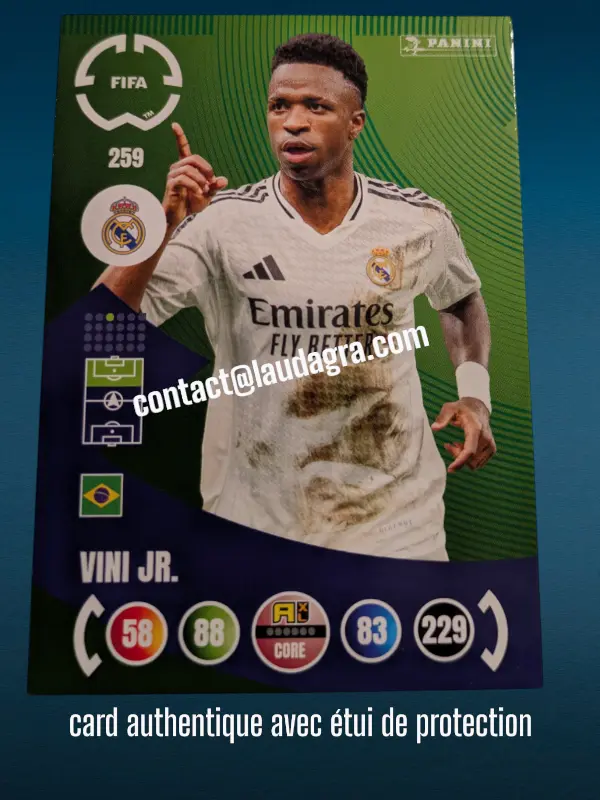 [PANCLUBWC_259] 259- Vini Jr  Real Madrid