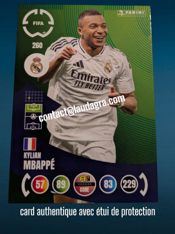 [PANCLUBWC_260] 260- Kylian Mbappé  Real Madrid