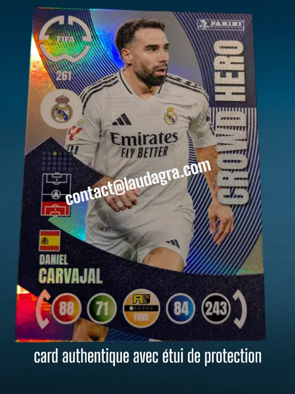 [PANCLUBWC_261] 261- Daniel Carvajal - Crowd Hero  Real Madrid