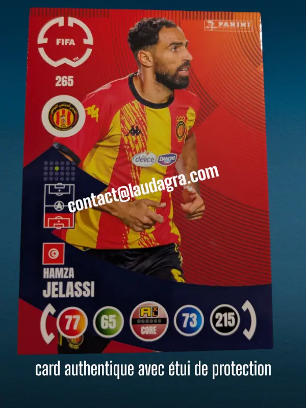 [PANCLUBWC_265] 265- Hamza Jelassi  club Espérance de Tunis
