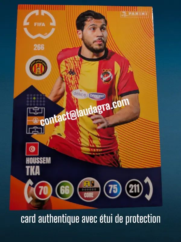 [PANCLUBWC_266] 266- Houssem Tka  club Espérance de Tunis