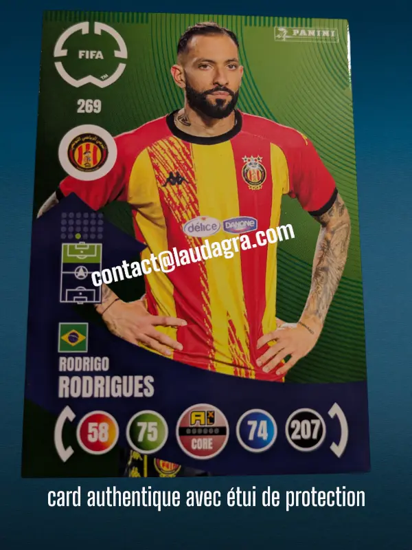 [PANCLUBWC_269] 269- Rodrigo Rodrigues  club Espérance de Tunis