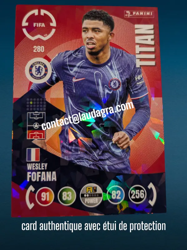 [PANCLUBWC_280] 280- Wesley Fofana - Chelsea FC