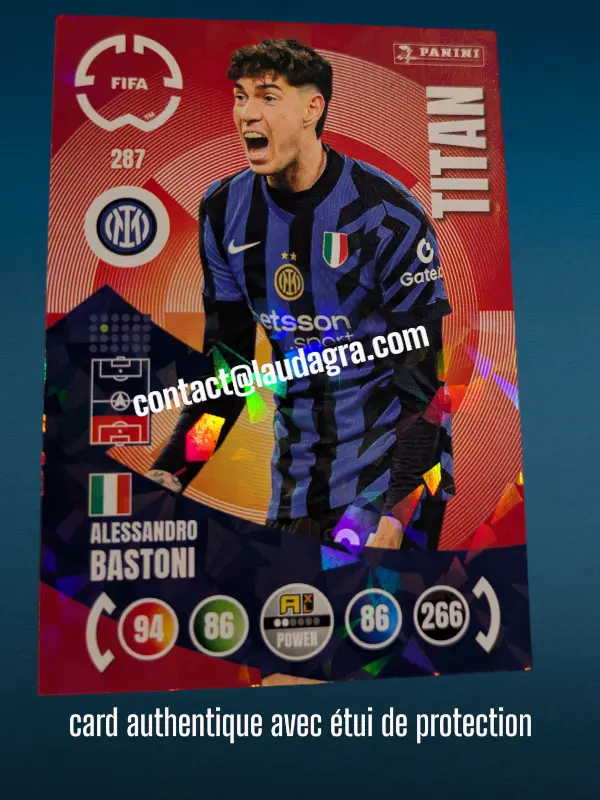 [PANCLUBWC_287] 287- Alessandro Bastoni - Inter Milan