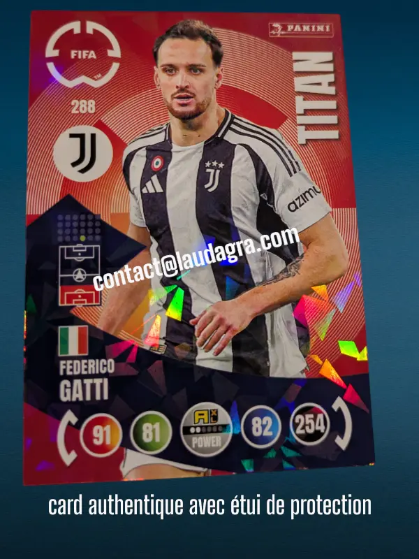 [PANCLUBWC_288] 288- Fedewric Gatti - Juventus