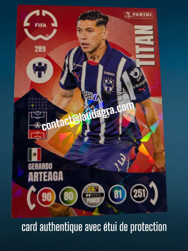 [PANCLUBWC_289] 289- Gerardo Arteaga - Monterrey