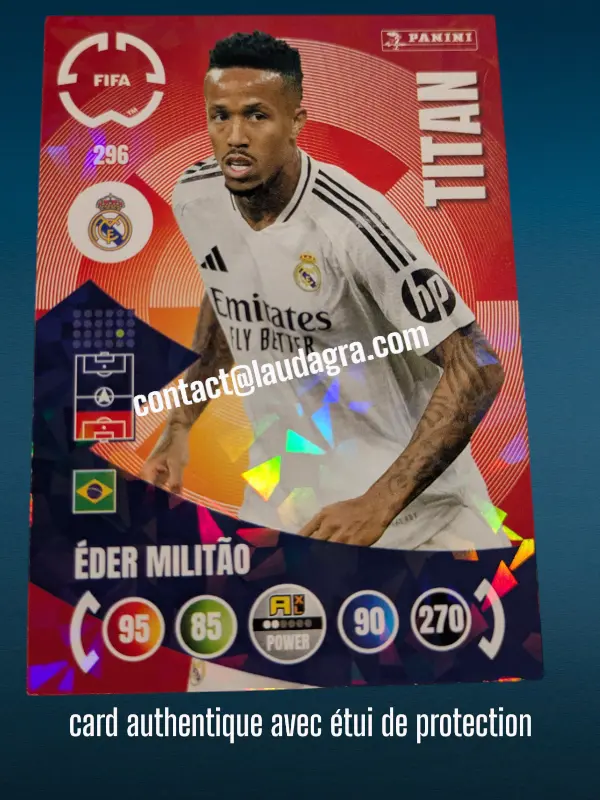 [PANCLUBWC_296] 296- Éder Militão - Real Madrid