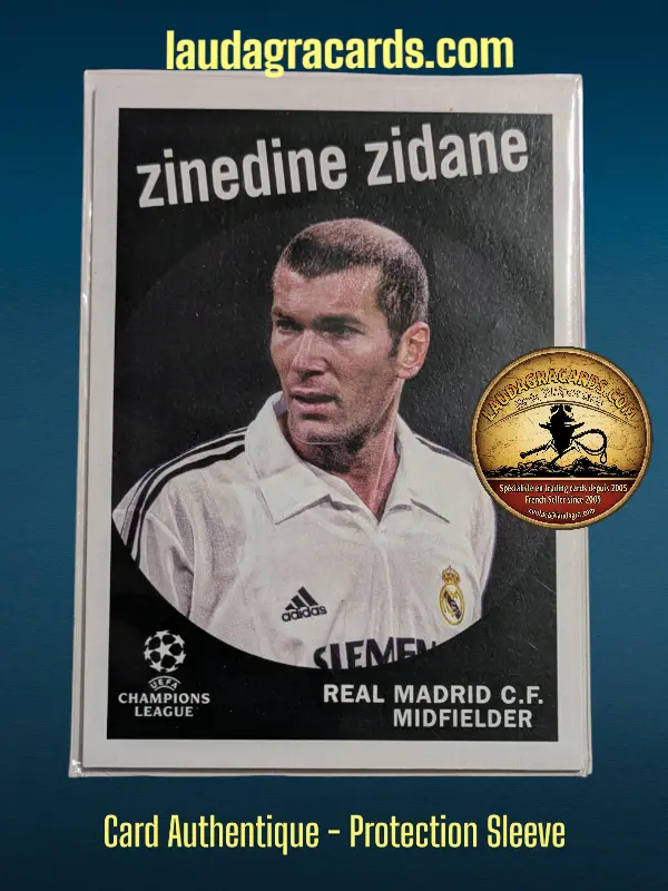 [toppsUEFA23 N° 59-1] Zinedine Zidane  Real Madrid C.F.  Carte N° 59-1