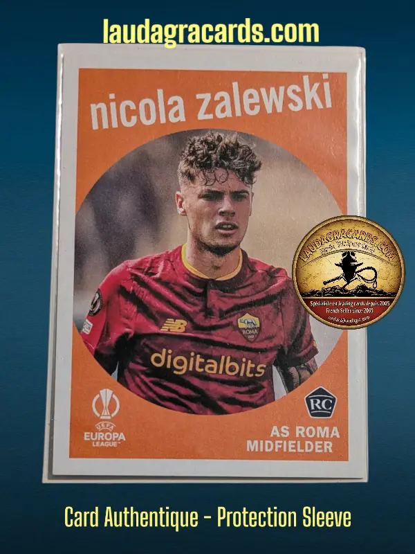[toppsUEFA23 N° 59-3] Nicola Zalewski  AS Roma  Carte N° 59-3