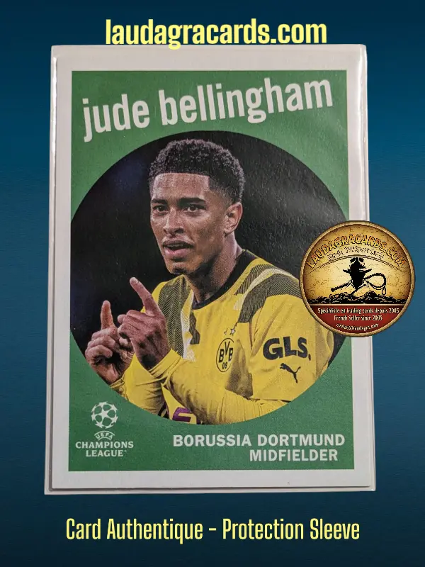 [toppsUEFA23 N° 59-5] Jude Bellingham  Borussia Dortmund  Carte N° 59-5