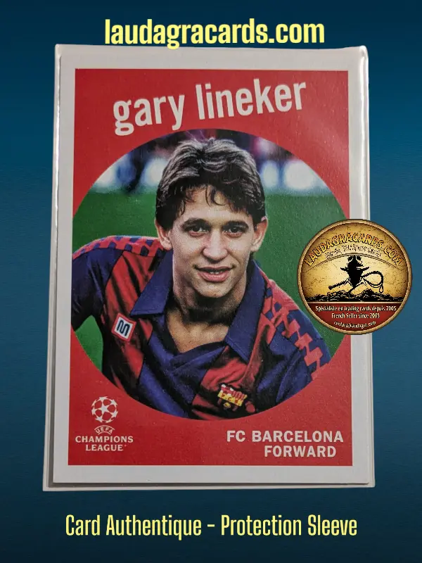 [toppsUEFA23 N° 59-8] Gary Lineker  FC Barcelona  Carte N° 59-8