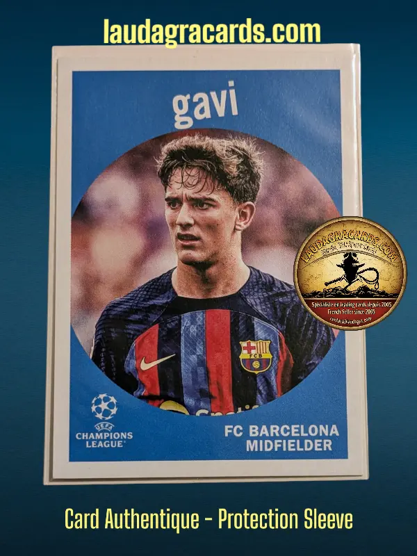 [toppsUEFA23 N° 59-9] Gavi  FC Barcelona  Carte N° 59-9