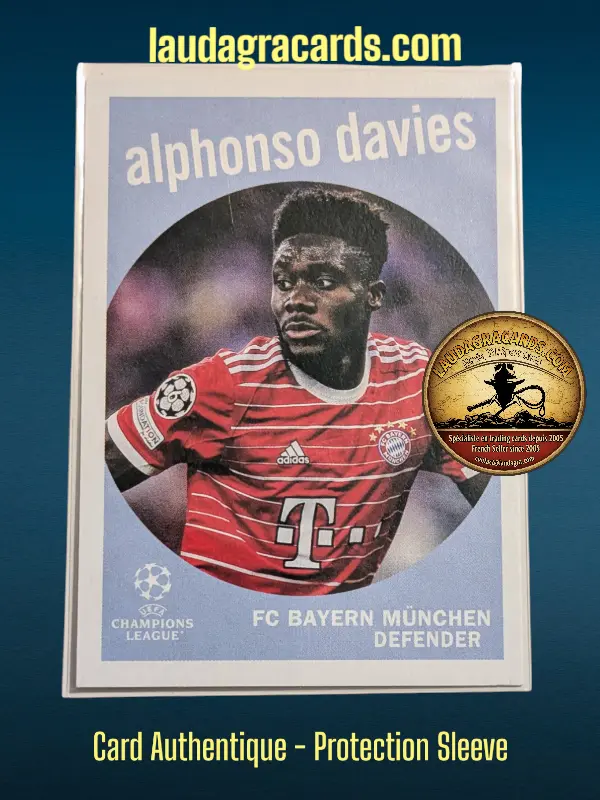 [toppsUEFA23 N° 59-11] Alphonso Davies  FC Bayern München  Carte N° 59-11