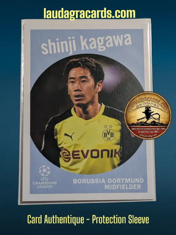 [toppsUEFA23 N° 59-15] Shinji Kagawa  Borussia Dortmund  Carte N° 59-15