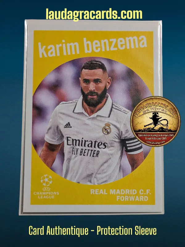 Karim Benzema  Real Madrid C.F.  Carte N° 59-18