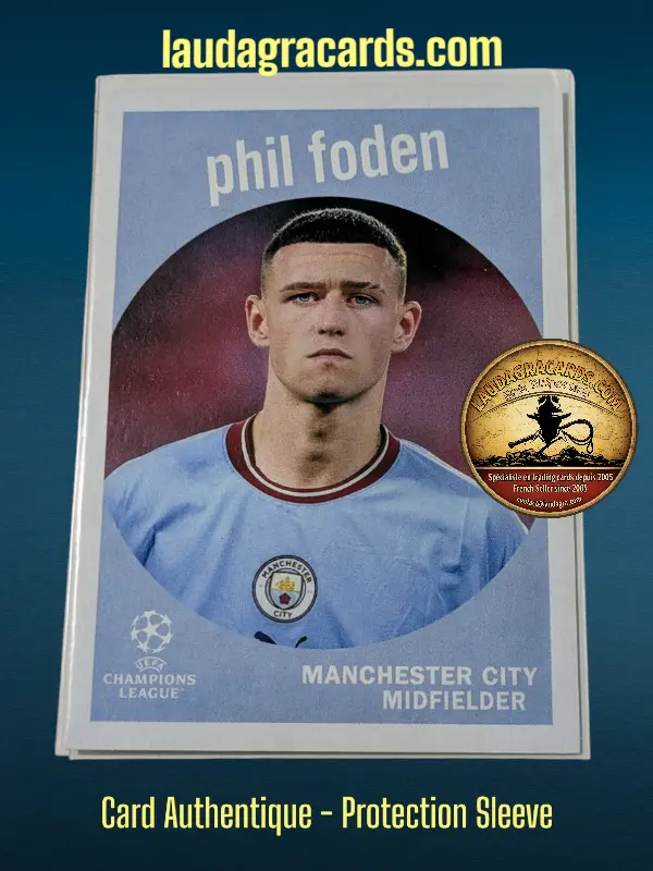 [toppsUEFA23 N° 59-20] Phil Foden  Manchester City  Carte N° 59-20
