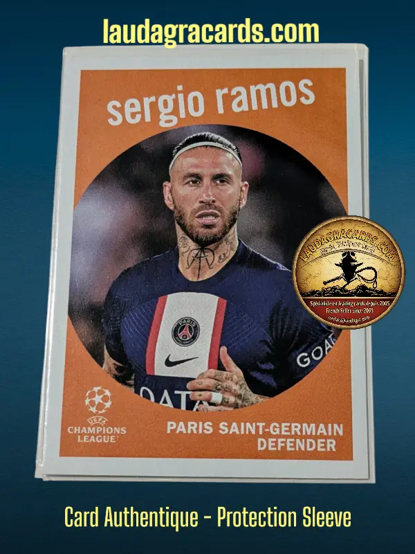 [toppsUEFA23 N° 59-23] Sergio Ramos  Paris Saint-Germain  Carte N° 59-23