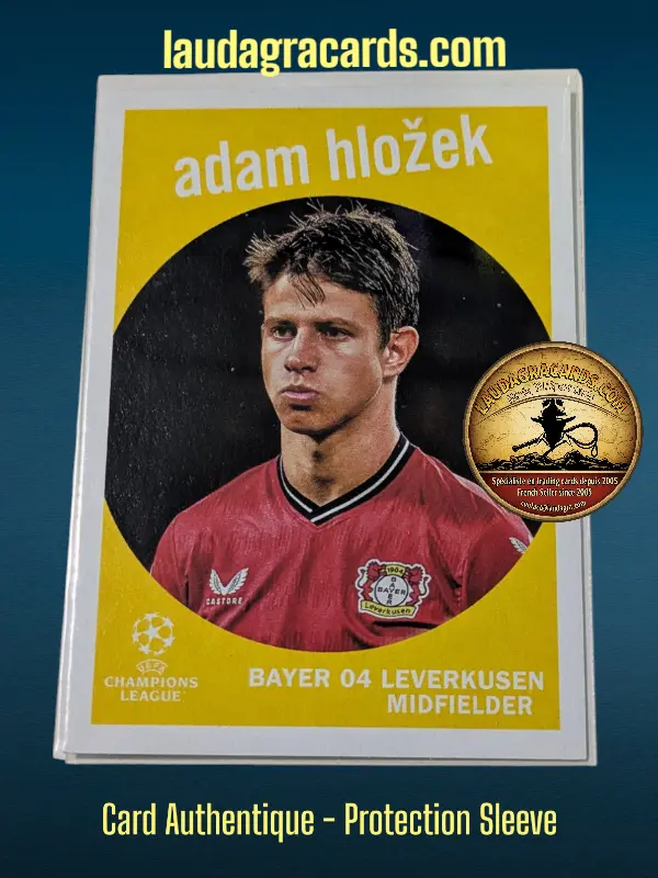 [toppsUEFA23 N° 59-28] Adam Hložek  Bayer 04 Leverkusen  Carte N° 59-28