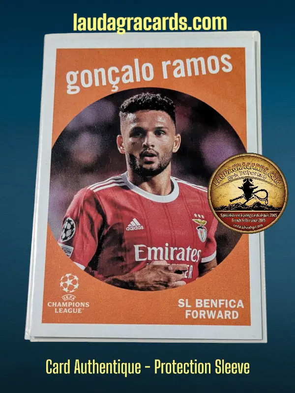 [toppsUEFA23 N° 59-33] Gonçalo Ramos  SL Benfica  Carte N° 59-33