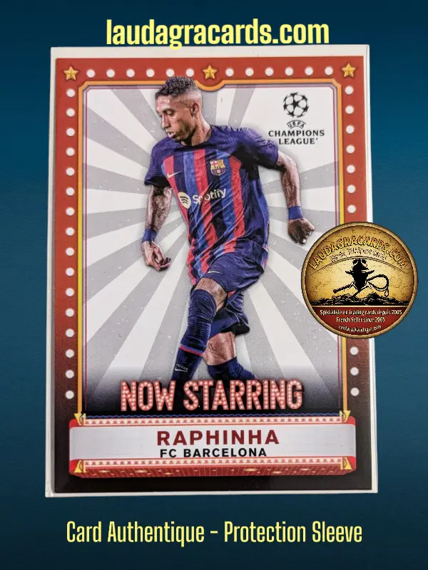 Raphinha  FC Barcelona  Carte N° NS-4
