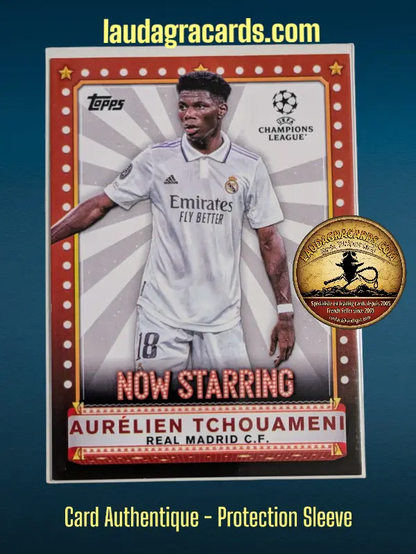 Aurélien Tchouameni  Real Madrid C.F.  Carte N° NS-7