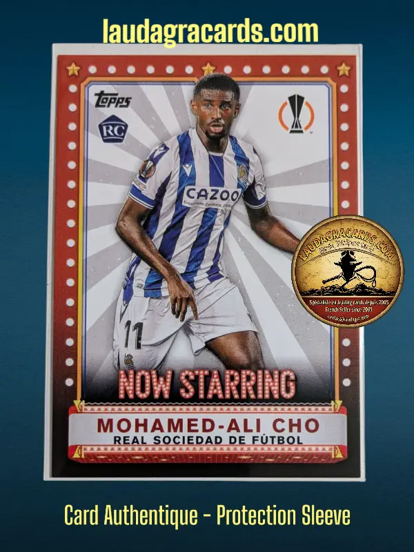 Mohamed-Ali Cho  Real Sociedad de Fútbol  Carte N° NS-14