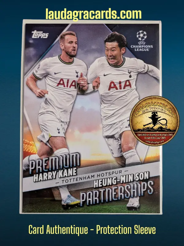 [toppsUEFA23 N° PP-1] Harry Kane / Heung-min Son  Tottenham Hotspur  Carte N° PP-1