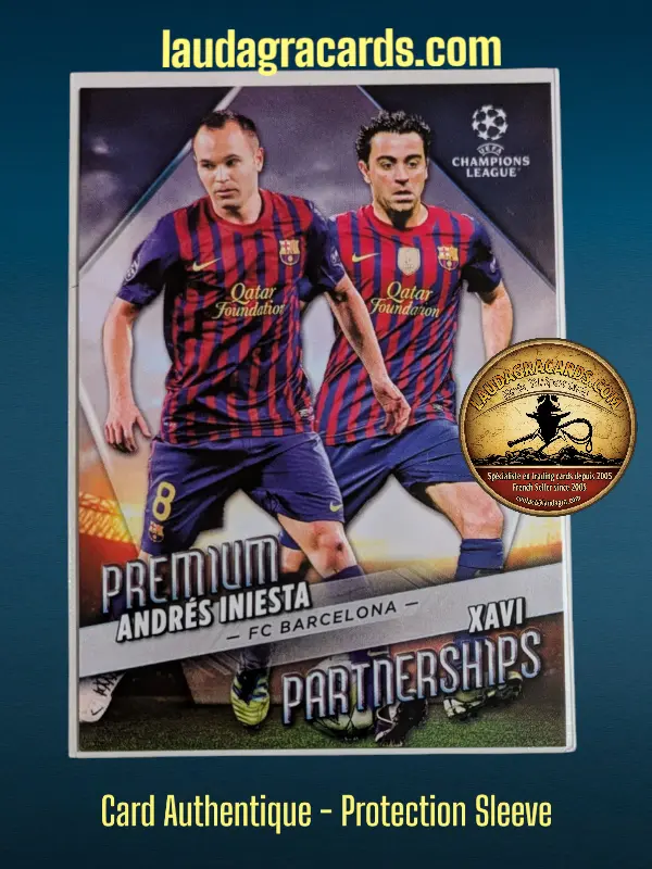 [toppsUEFA23 N° PP-4] Xavi / Andrés Iniesta  FC Barcelona  Carte N° PP-4