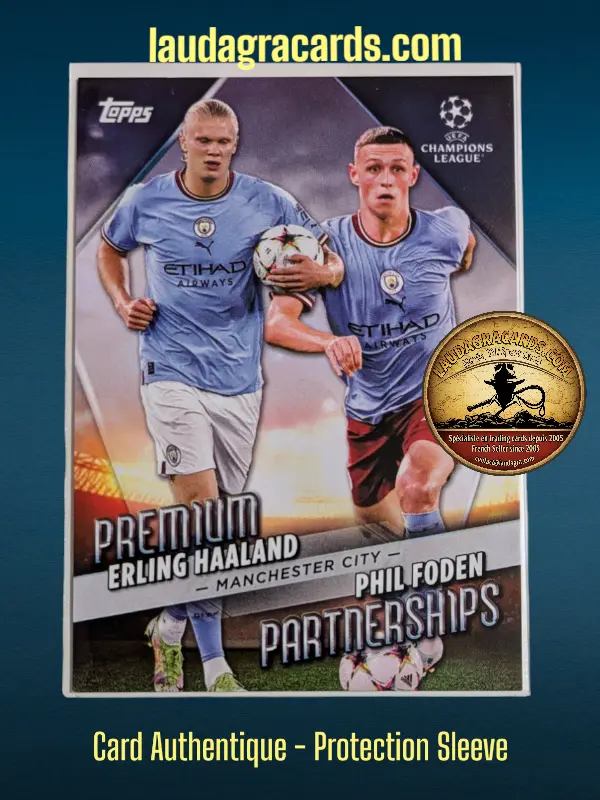 Phil Foden / Erling Haaland  Manchester City  Carte N° PP-5