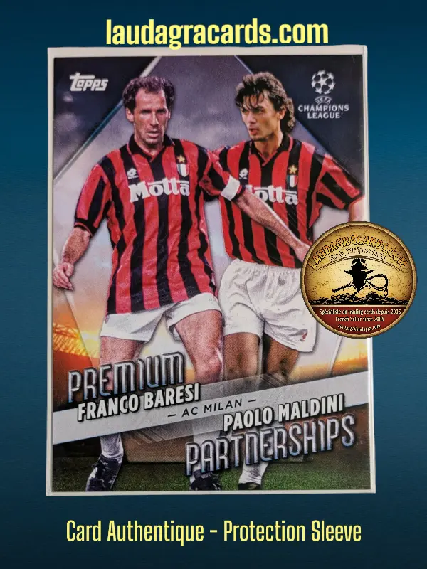 Franco Baresi / Paolo Maldini  AC Milan  Carte N° PP-13