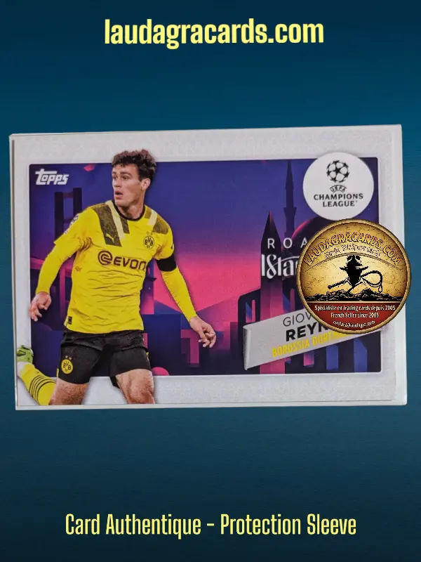 Giovanni Reyna  Borussia Dortmund  Carte N° RF-4