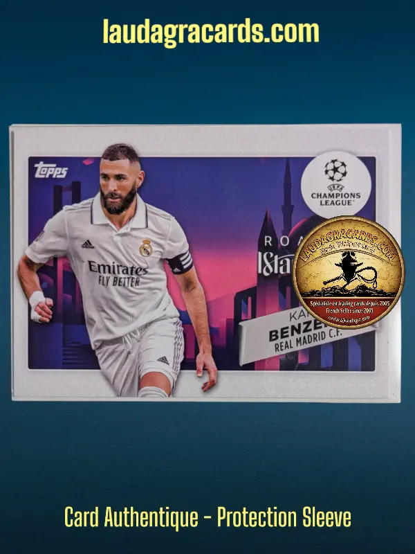 [toppsUEFA23 N° RF-10] Karim Benzema  Real Madrid C.F.  Carte N° RF-10