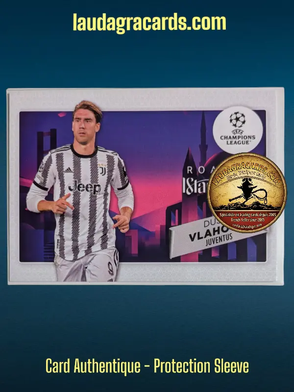[toppsUEFA23 N° RF-11] Dušan Vlahović  Juventus  Carte N° RF-11