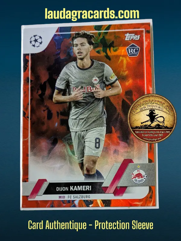 [toppsUEFA23 INF N° 02] Dijon Kameri  FC Salzburg  Carte N° 2