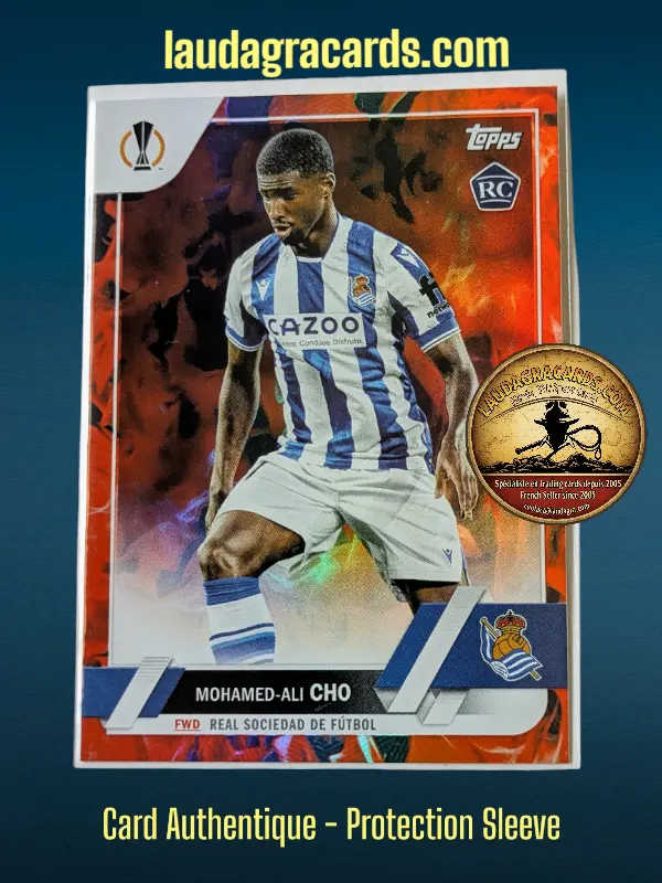 [toppsUEFA23 INF N° 03] Mohamed-Ali Cho  Real Sociedad de Fútbol  Carte N° 3
