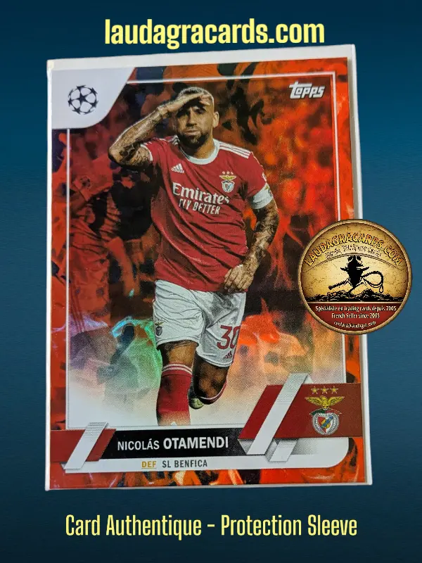 [toppsUEFA23 INF N° 15] Nicolás Otamendi  SL Benfica  Carte N° 15